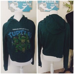 Size Large Ninja Turtles Green Hoodie